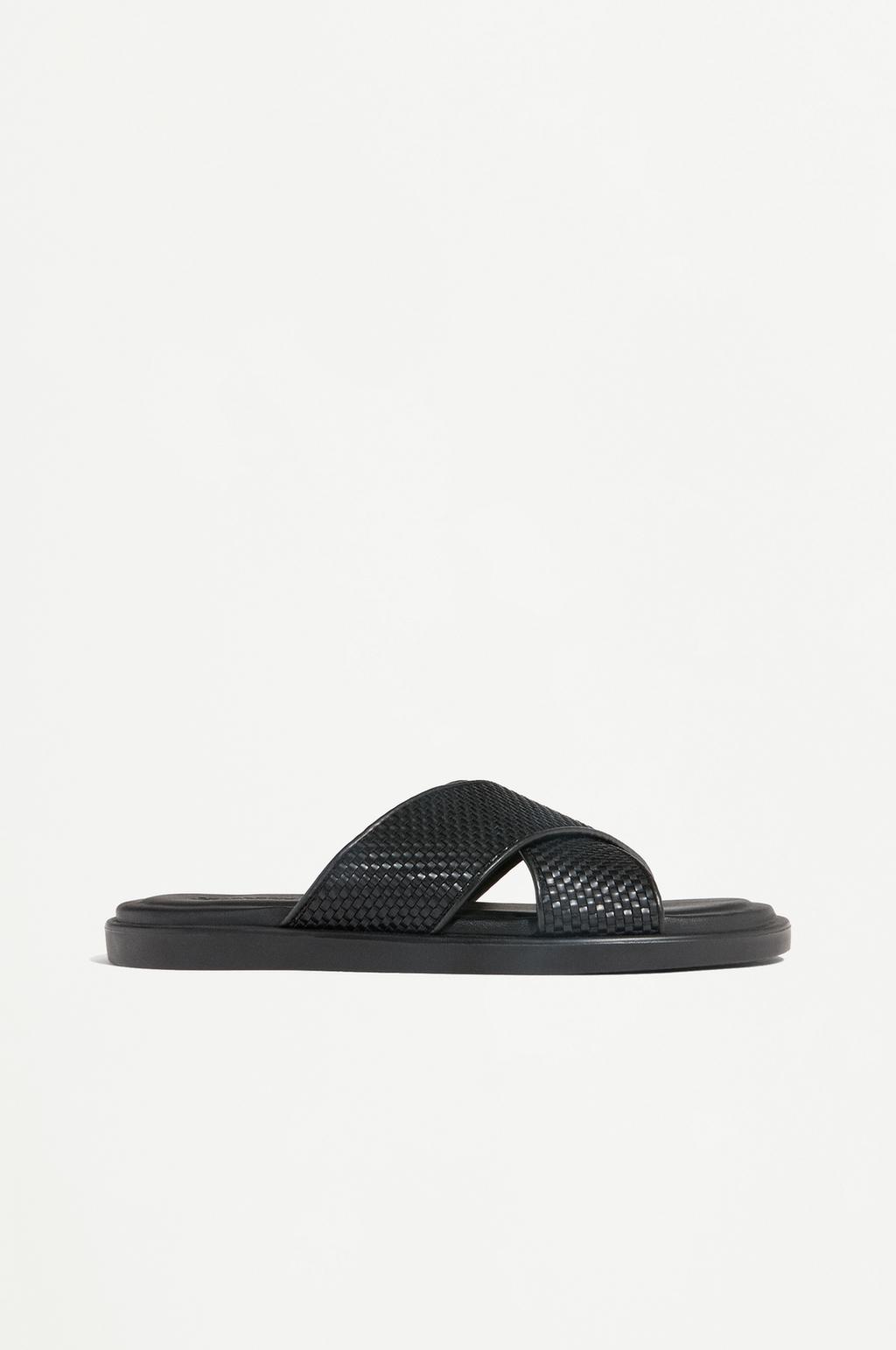 Braided cross-strap sandals – Lefties – صورة المنتج