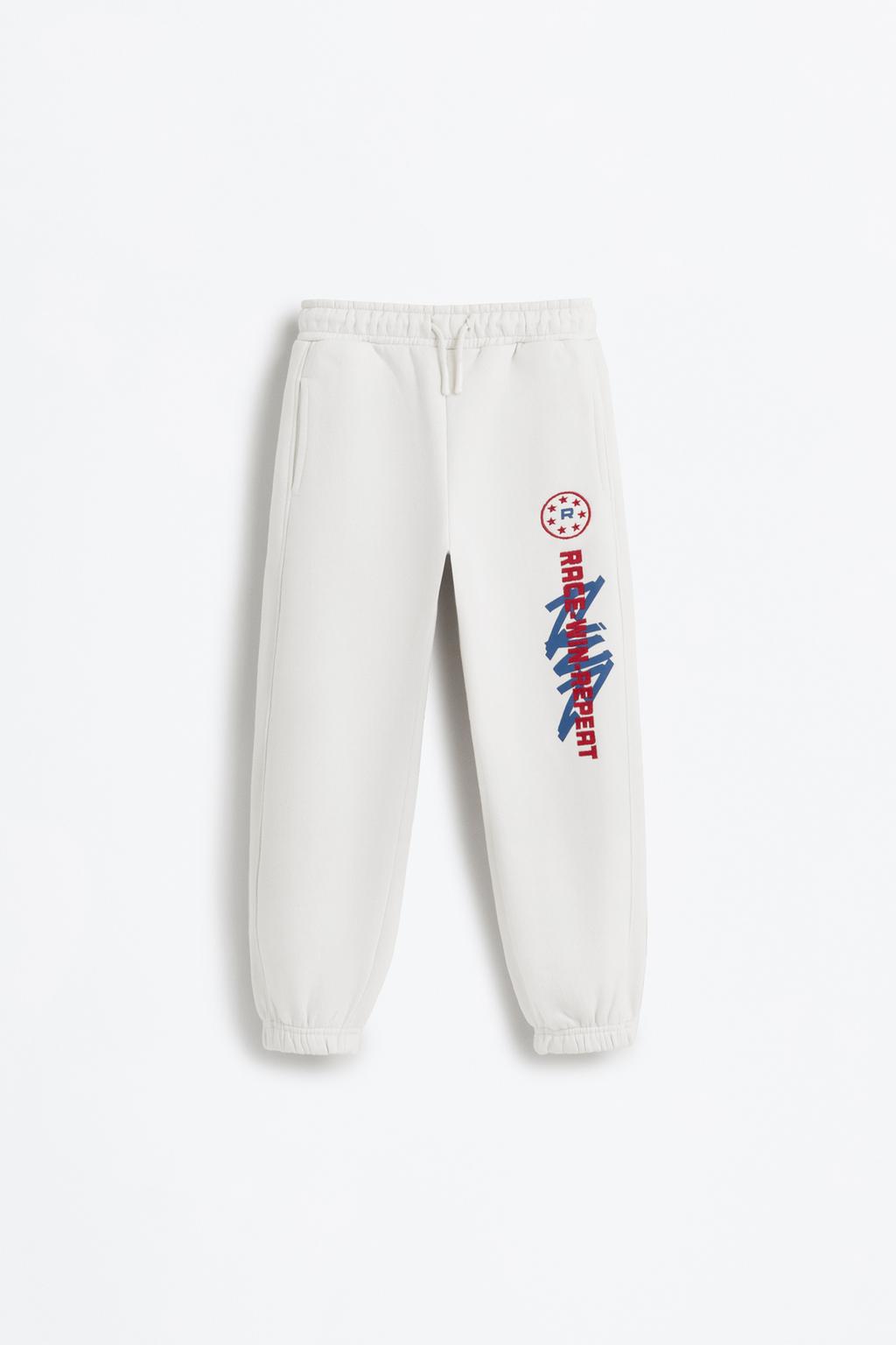 Printed plush trousers – Lefties – صورة المنتج