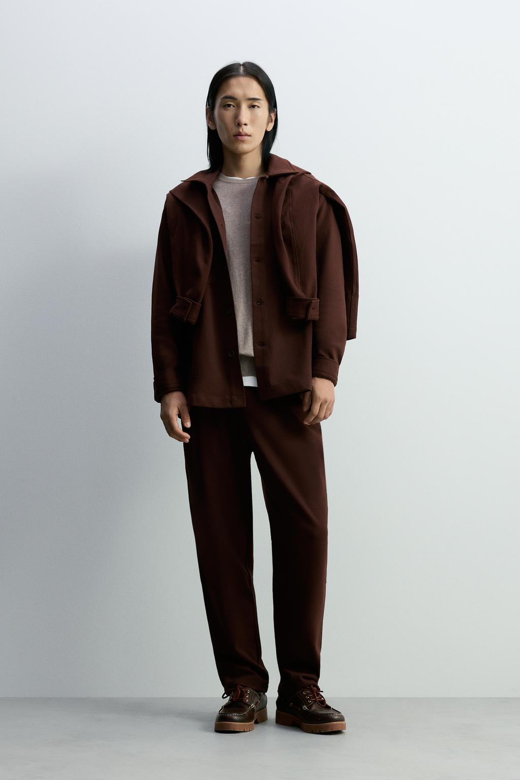 Textured joggers – Lefties – صورة المنتج