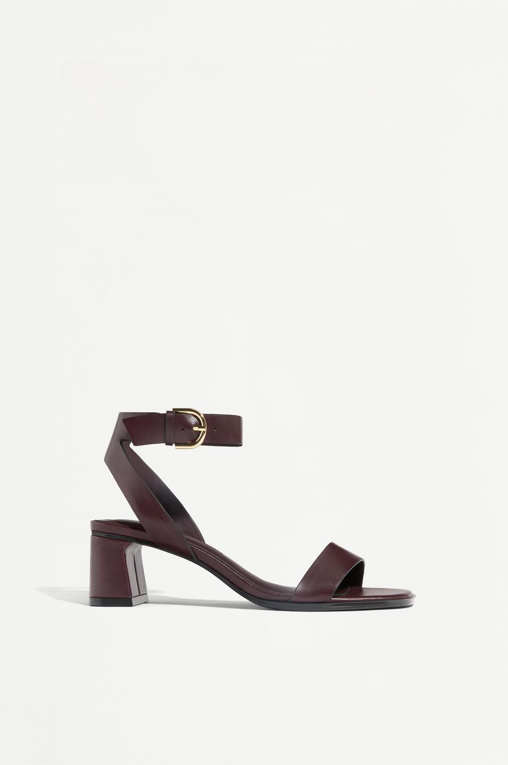 Ankle strap high-heel sandal – Lefties – صورة المنتج
