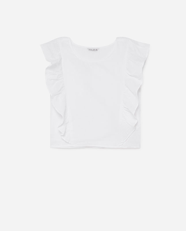 camisa blanca mujer lefties