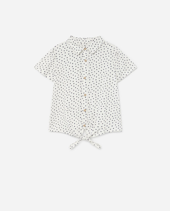 camisa blanca niña lefties