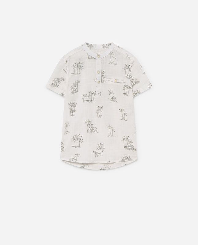 camisa blanca niña lefties