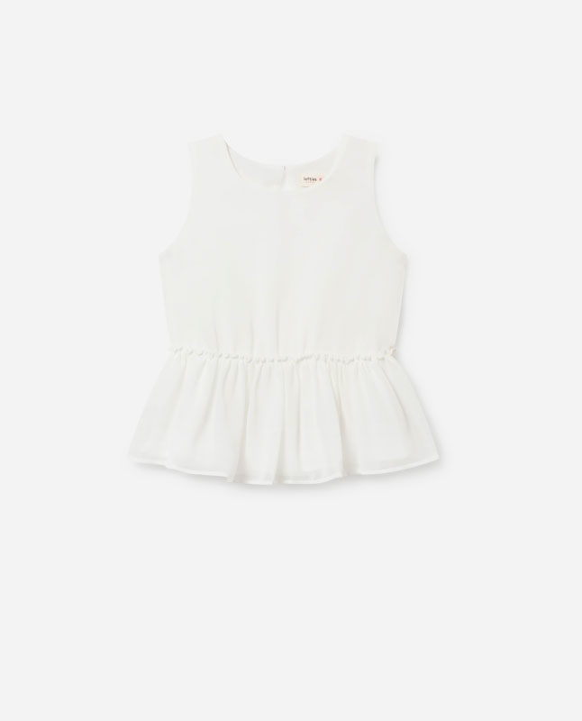 camisa blanca niña lefties