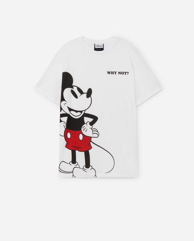 mickey mouse print shirt