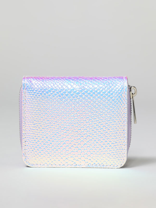 iridescent purse