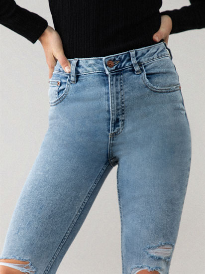 Vaqueros Mujer Lefties Clearance Sale, UP TO 66% OFF | agrichembio.com