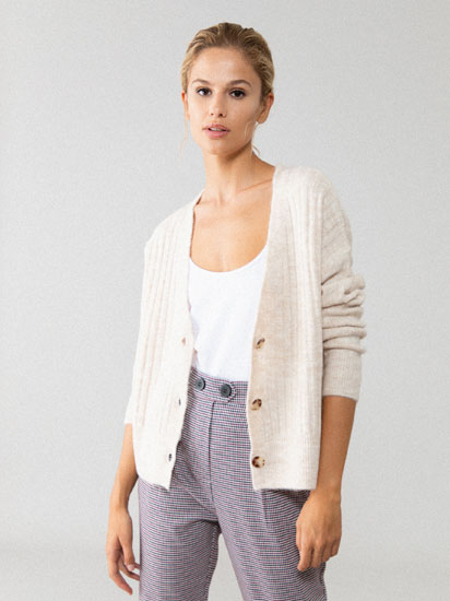 Chaqueta espumosa oversize