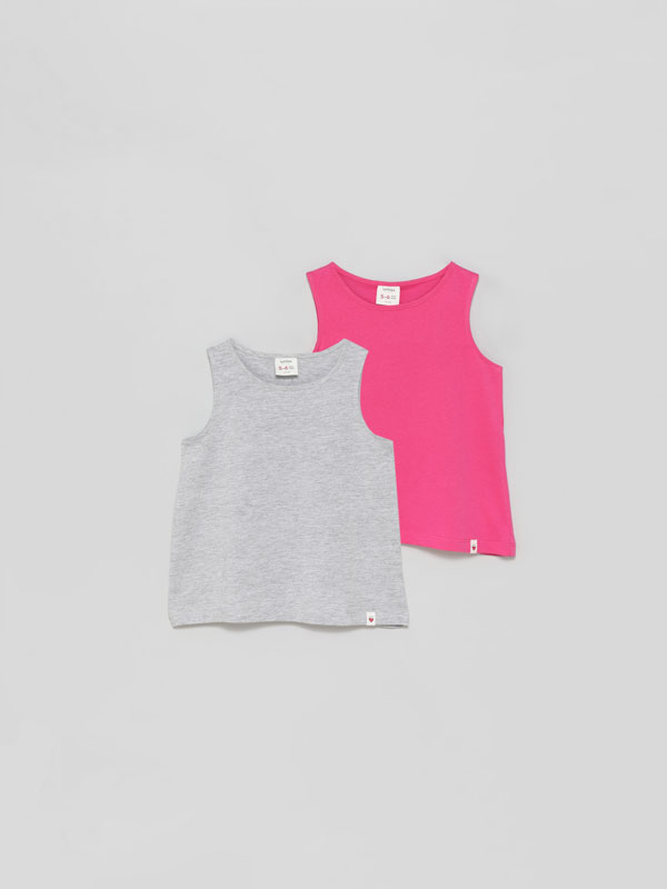 baby girl strappy vests