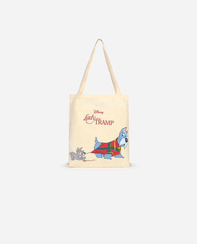 lady and the tramp tote bag