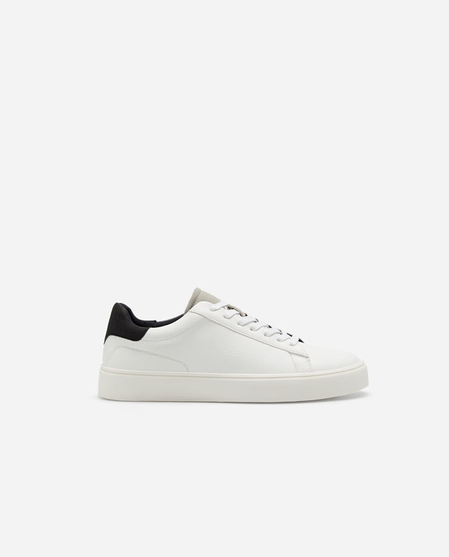 white sneakers thick sole