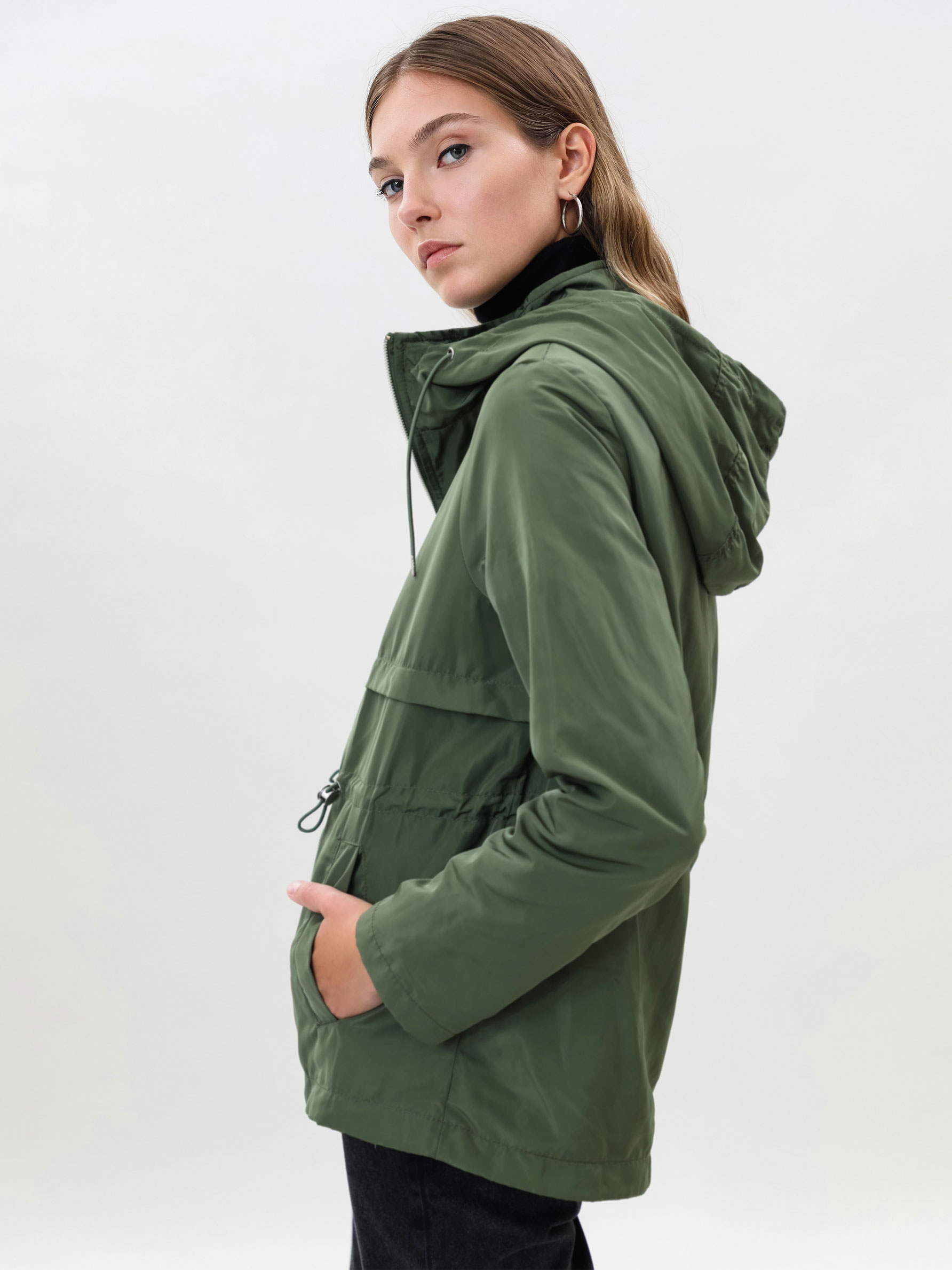 khaki green lightweight jacket