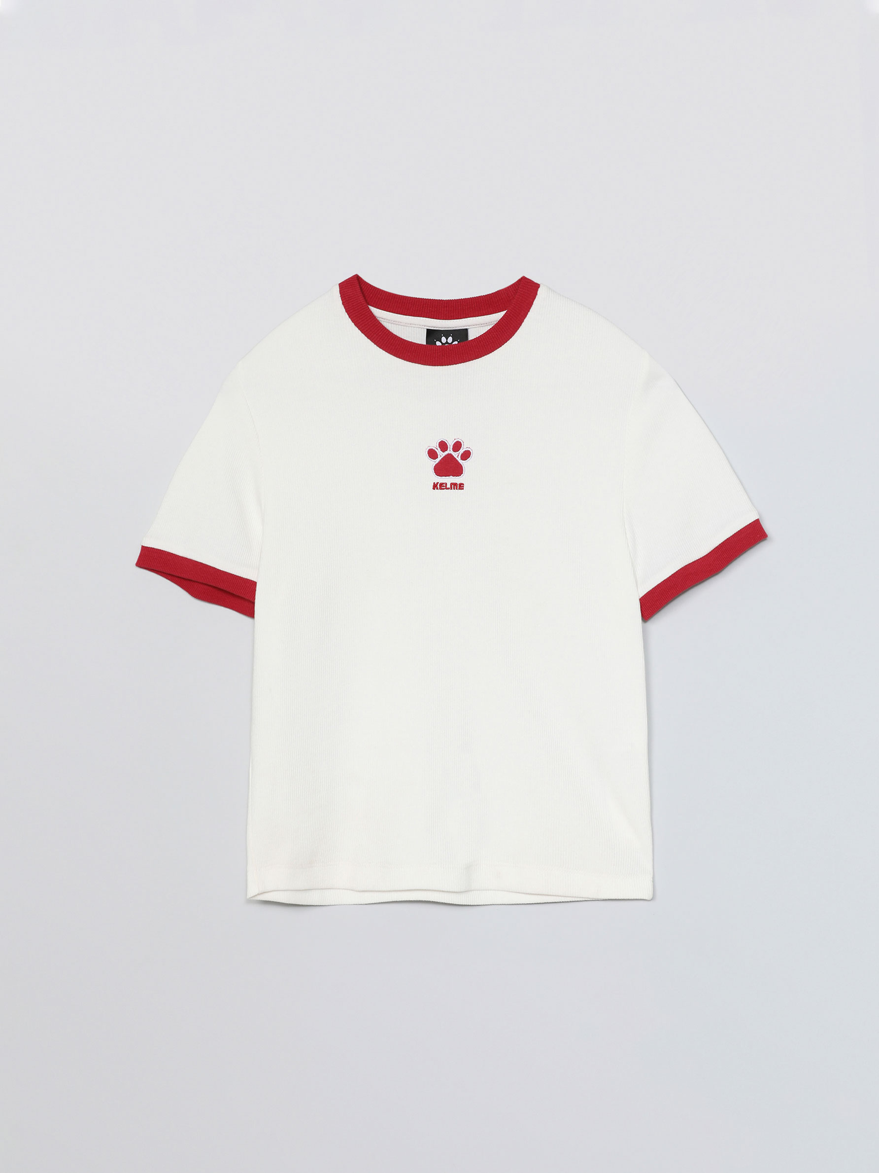 RIBBED KNIT KELME T-SHIRT