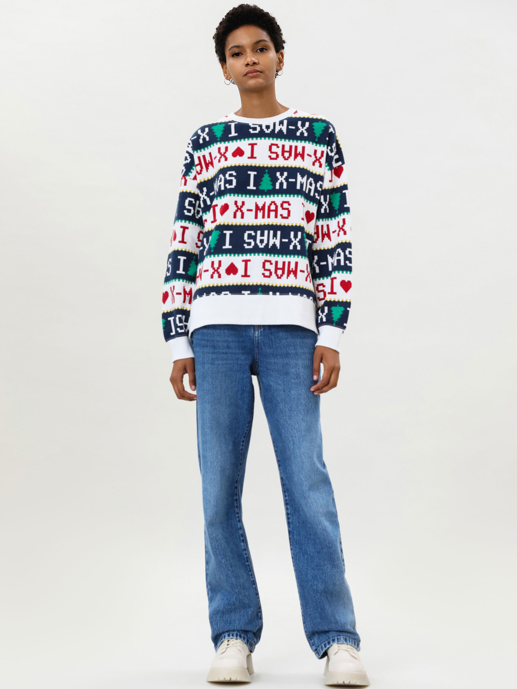 Sudadera Mujer Estampado navideño | Wish