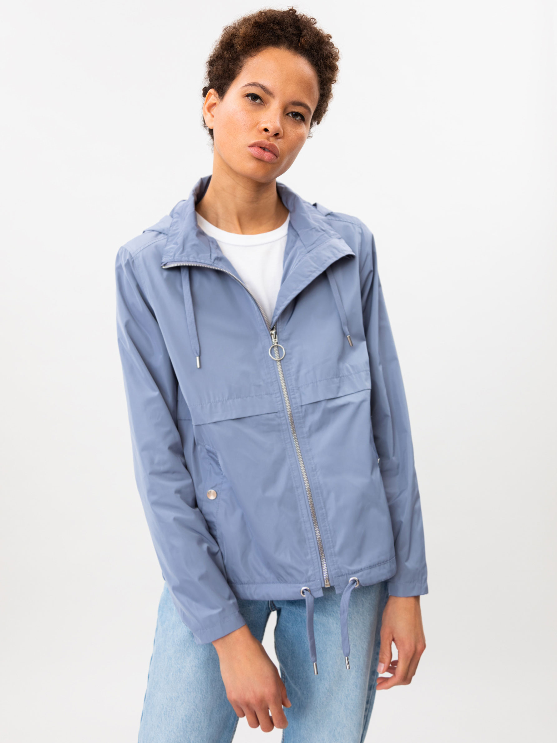 lightweight jacket with zipper pockets