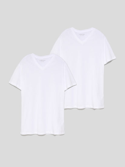 playeras blancas basicas