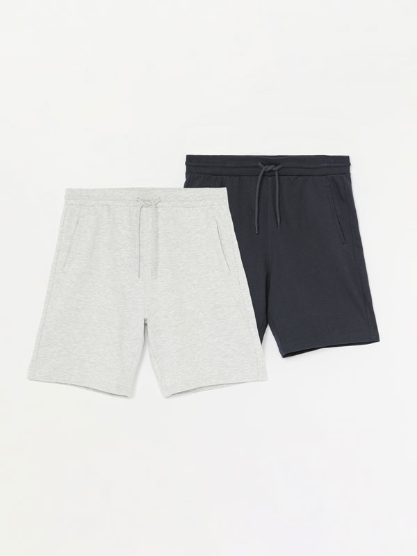 cut jogger shorts