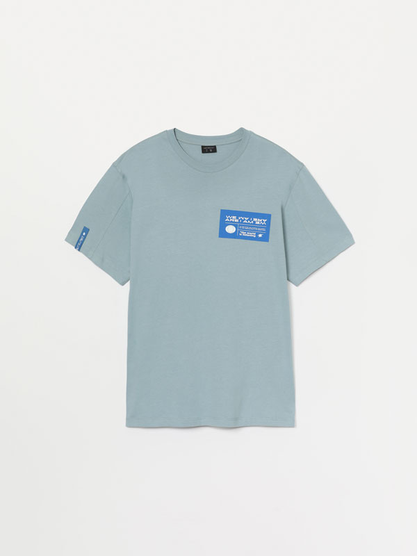 Camiseta con maxiprint