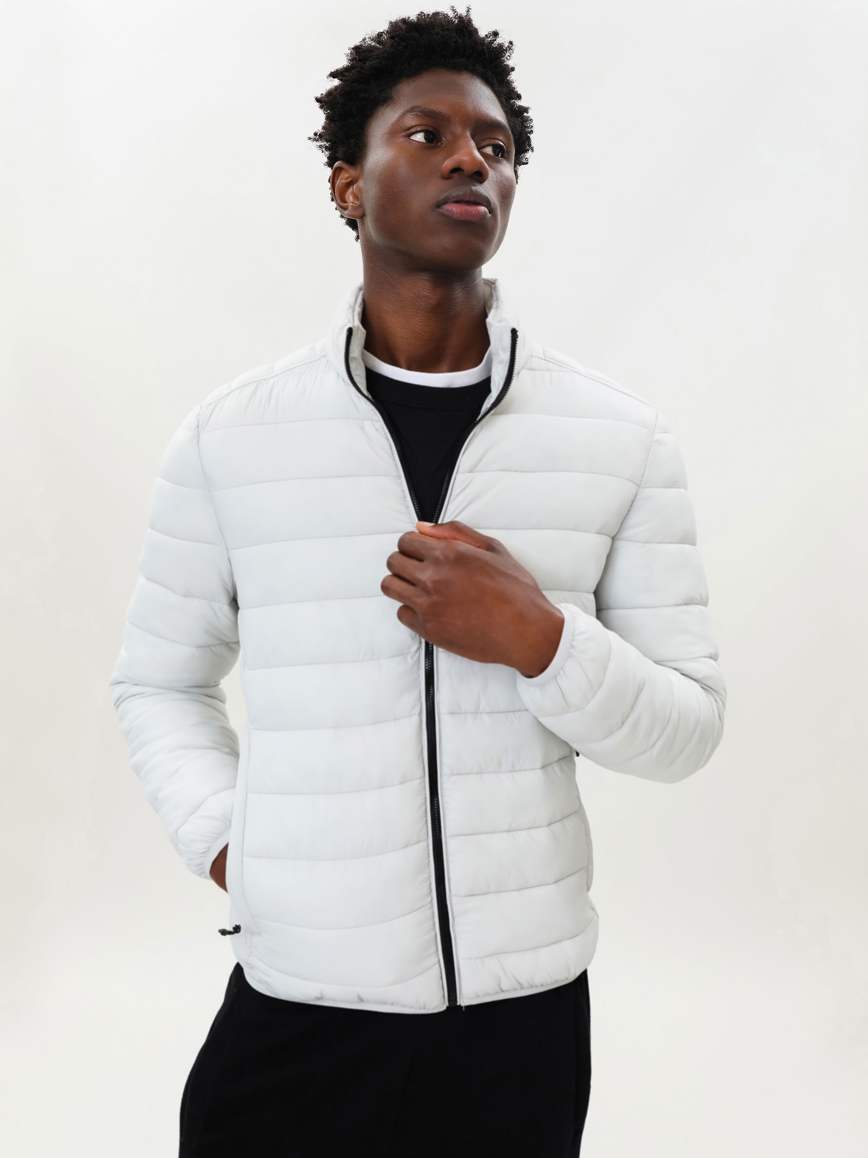lightweight quilted jacket