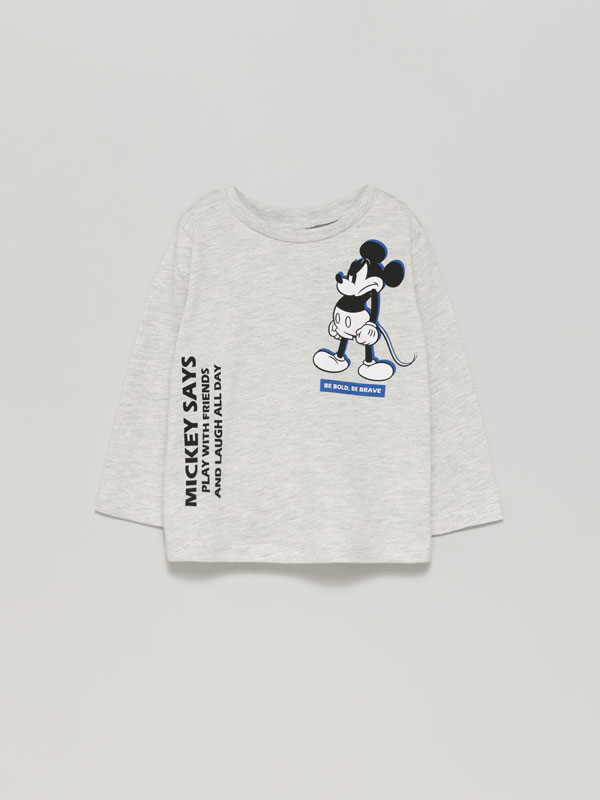 T-shirt de manga comprida do Mickey ©Disney