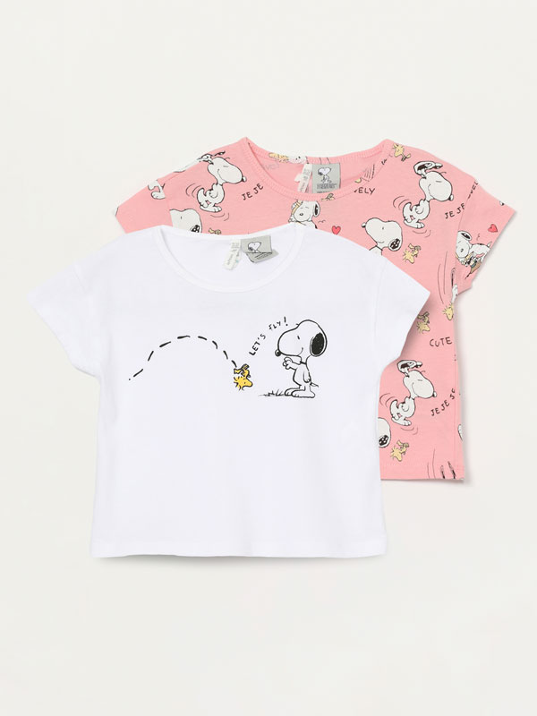 Pack de 2 t-shirts de Snoopy Peanuts™