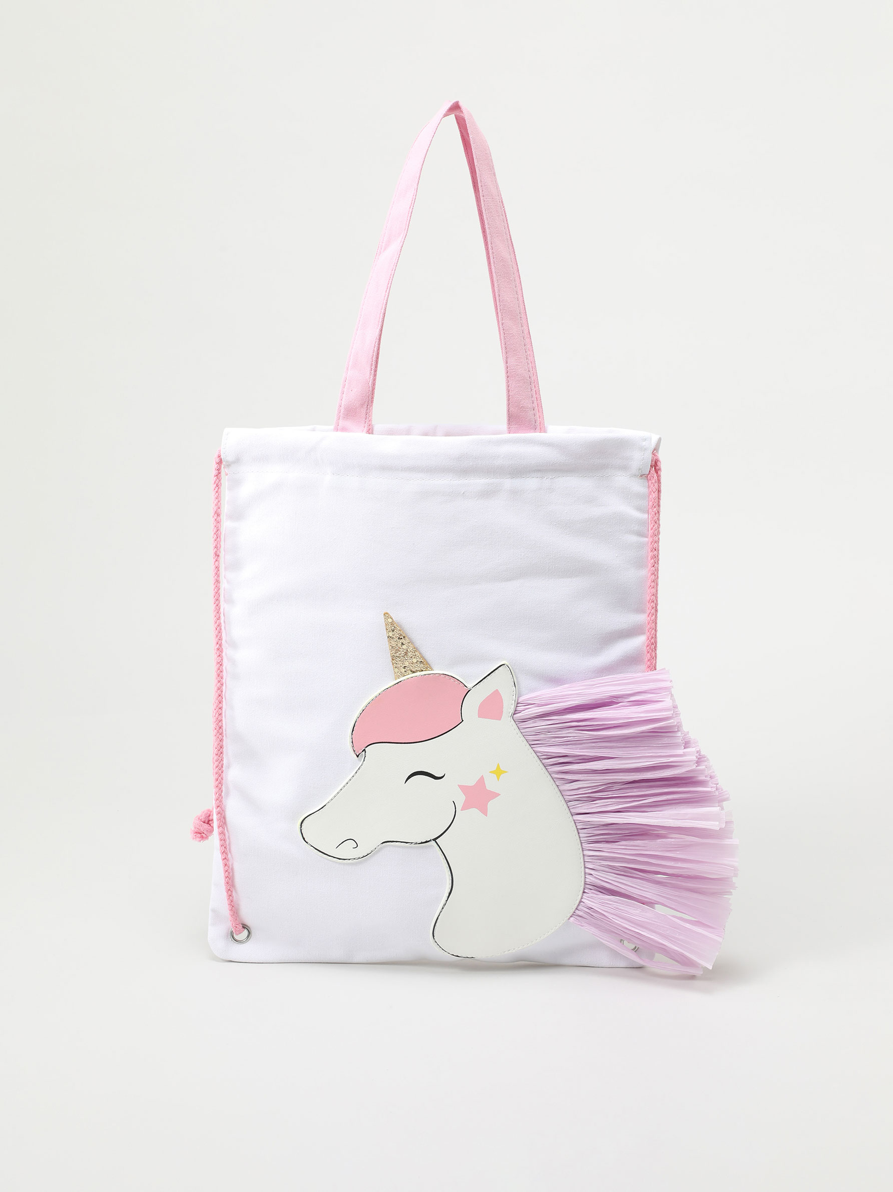 unicorn print backpack