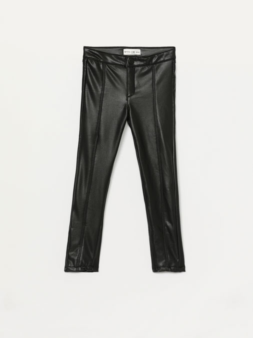PANTALÓN EFECTO PIEL