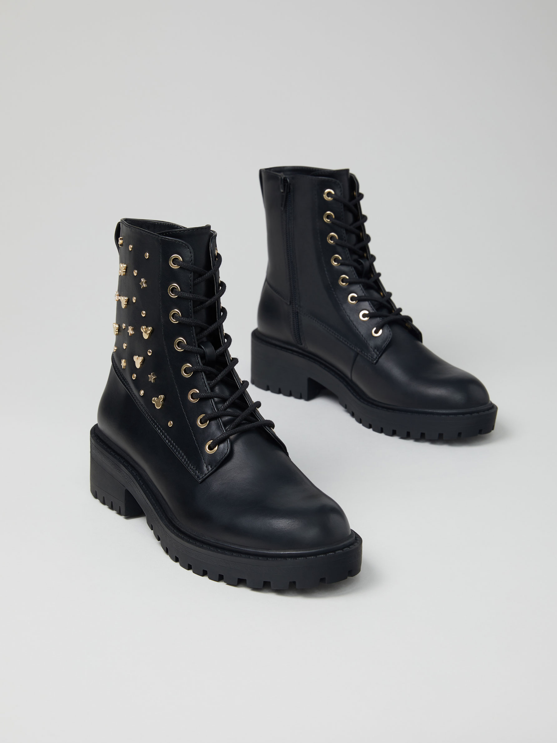 massimo dutti biker boots