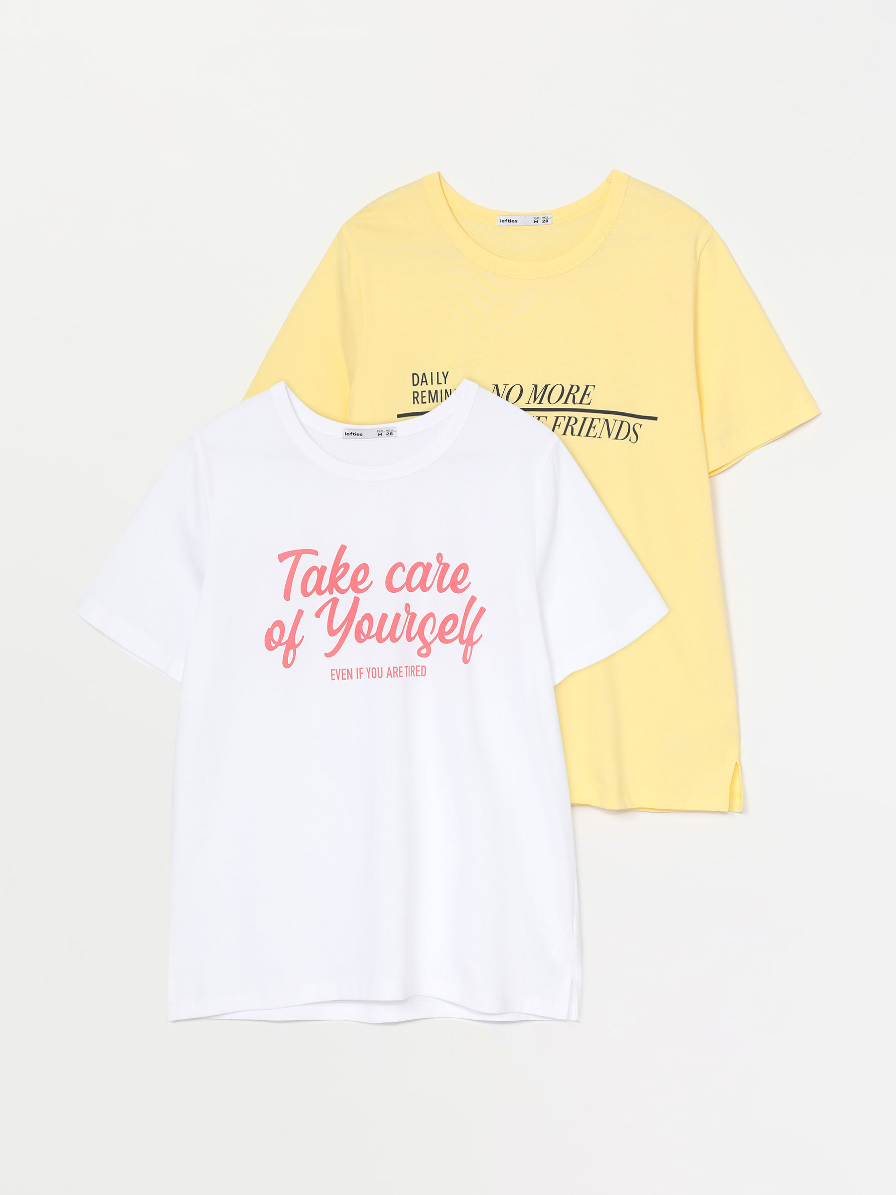 2-PACK OF PRINTED T-SHIRTS