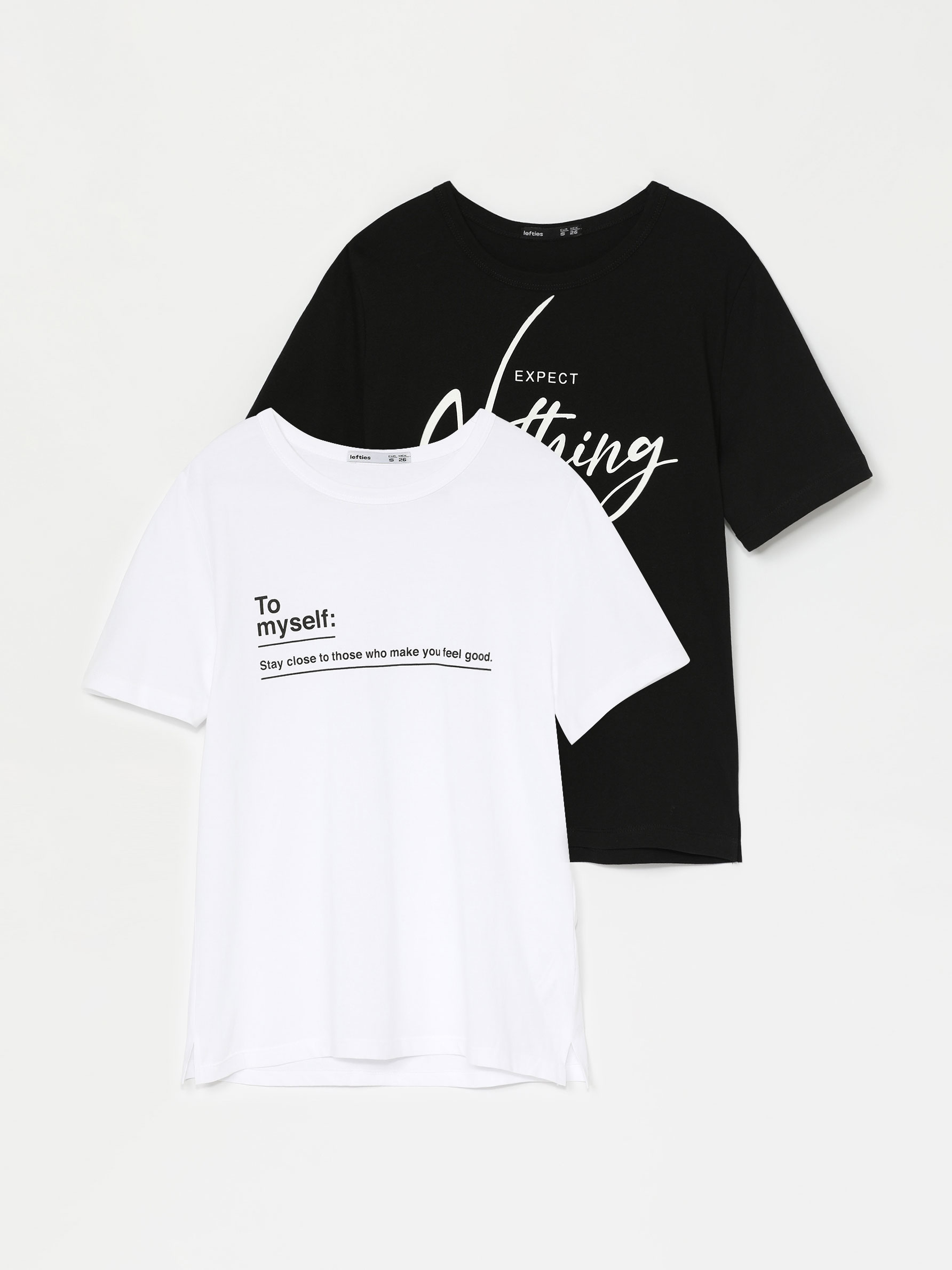 2-PACK OF PRINTED T-SHIRTS