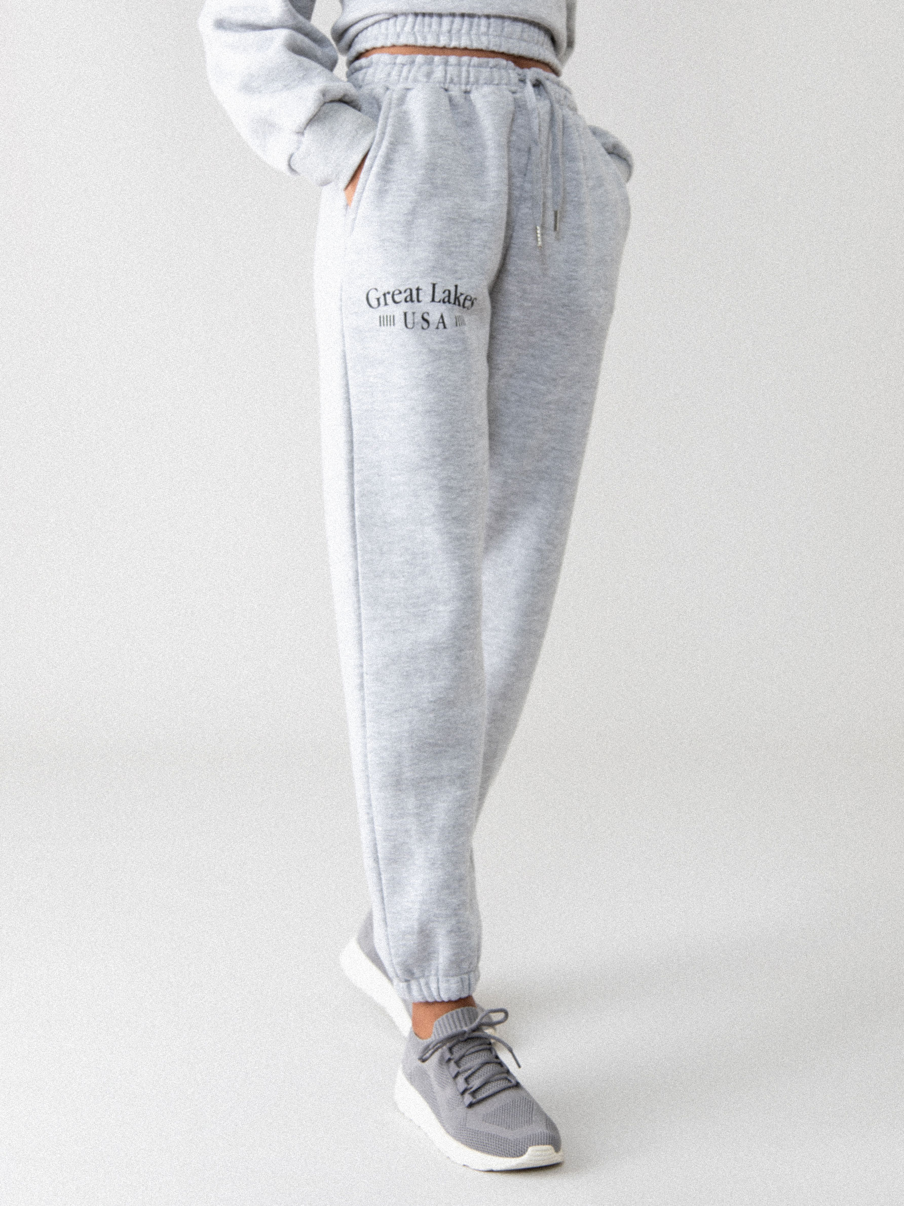 Tracksuit trousers with print