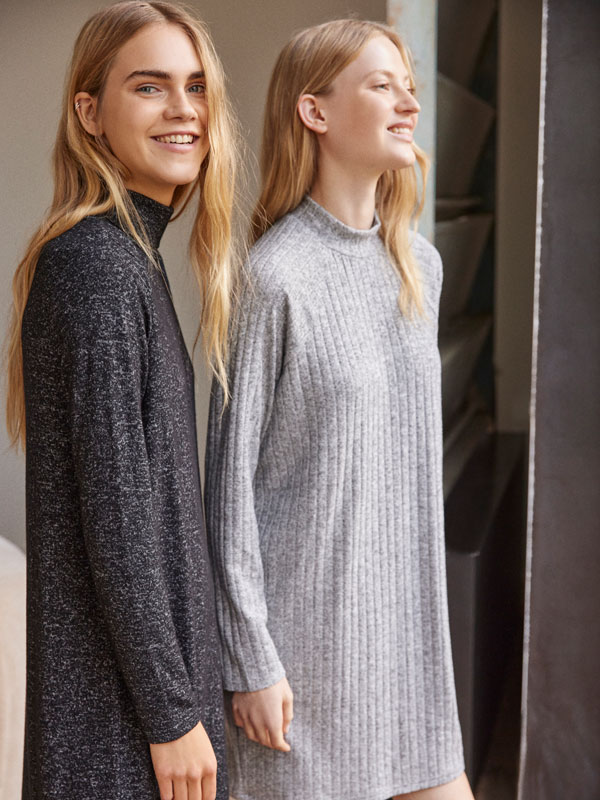 vestidos de malha inverno