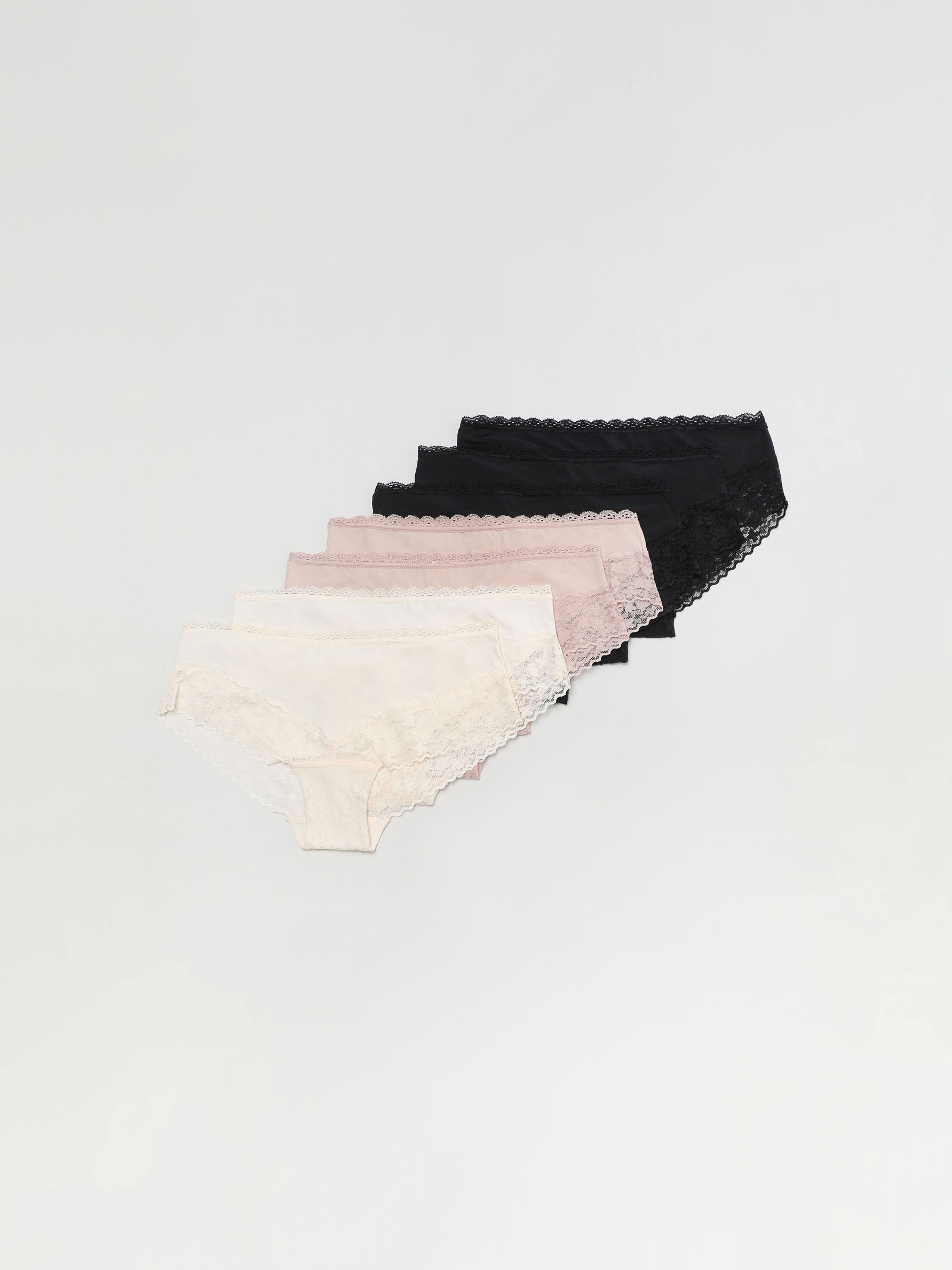 7-PACK OF MICROFIBRE HIPSTER BRIEFS