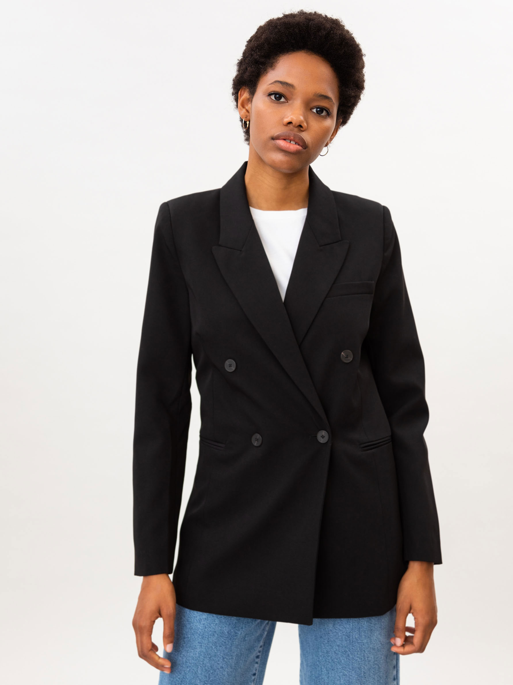 Double-breasted blazer
