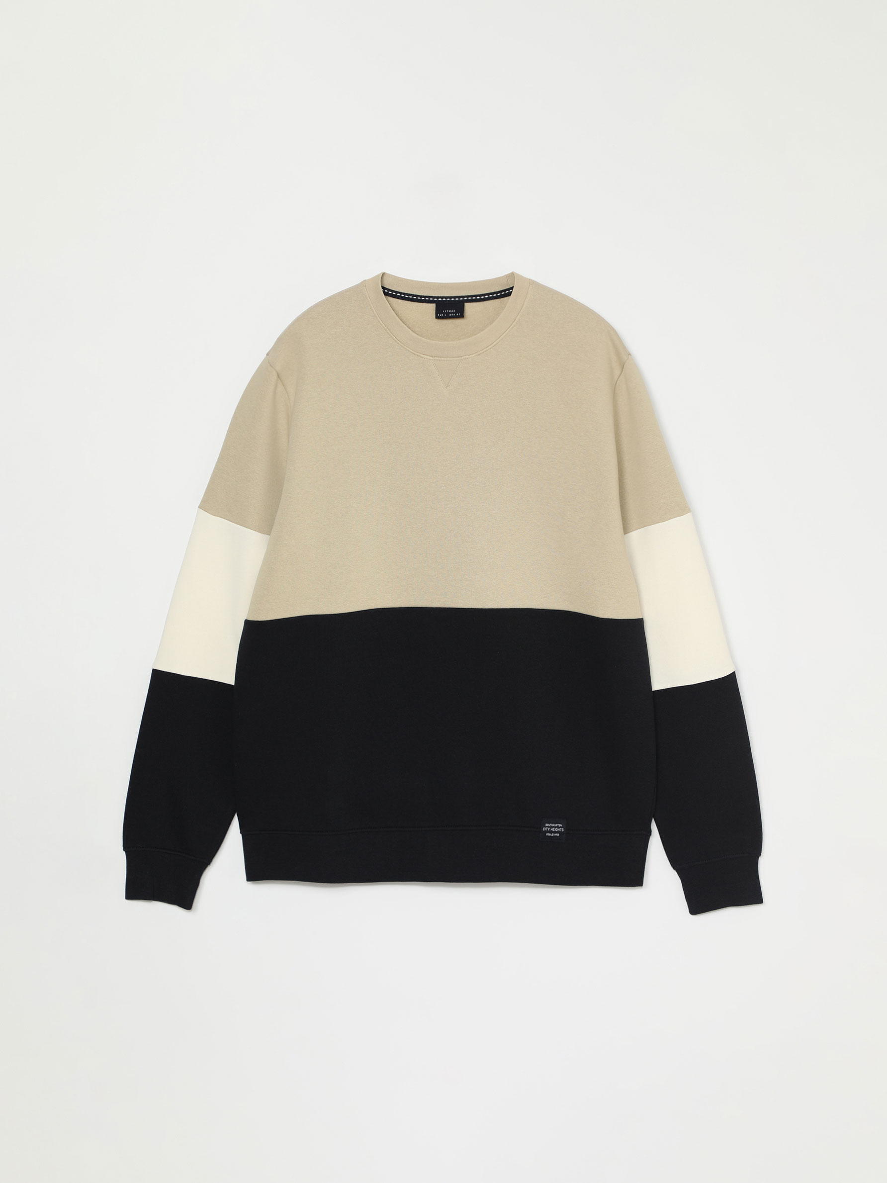 COLOUR BLOCK SWEATSHIRT