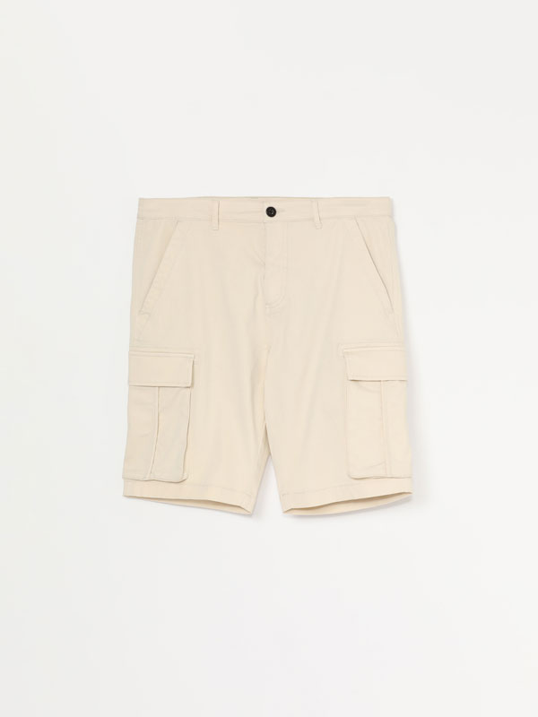 CARGO BERMUDA SHORTS