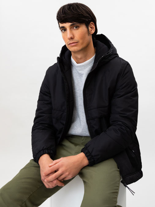 QUILTED PARKA WITH HOOD