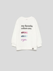 Basic printed sweatshirt 