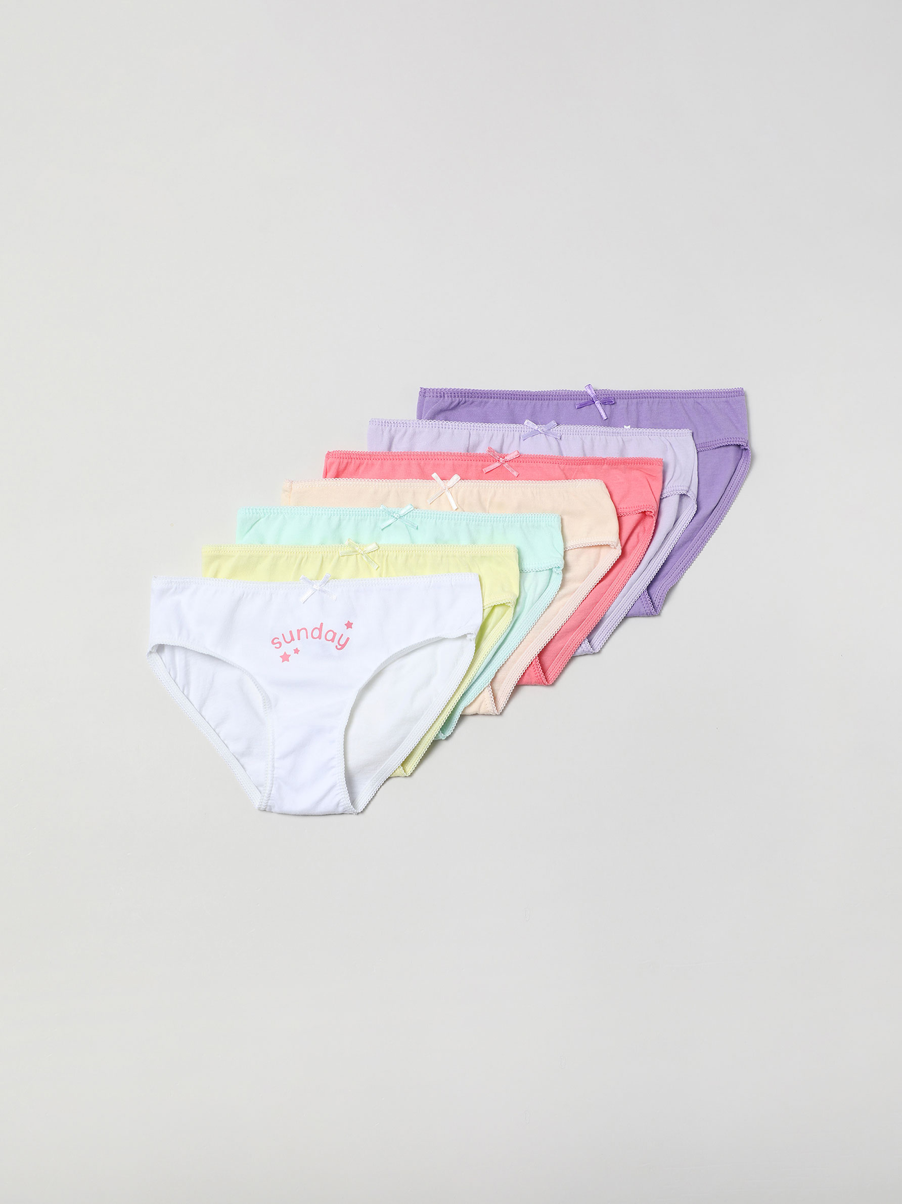 PACK OF 7 PAIRS OF CLASSIC BRIEFS WITH DAYS OF THE WEEK PRINT