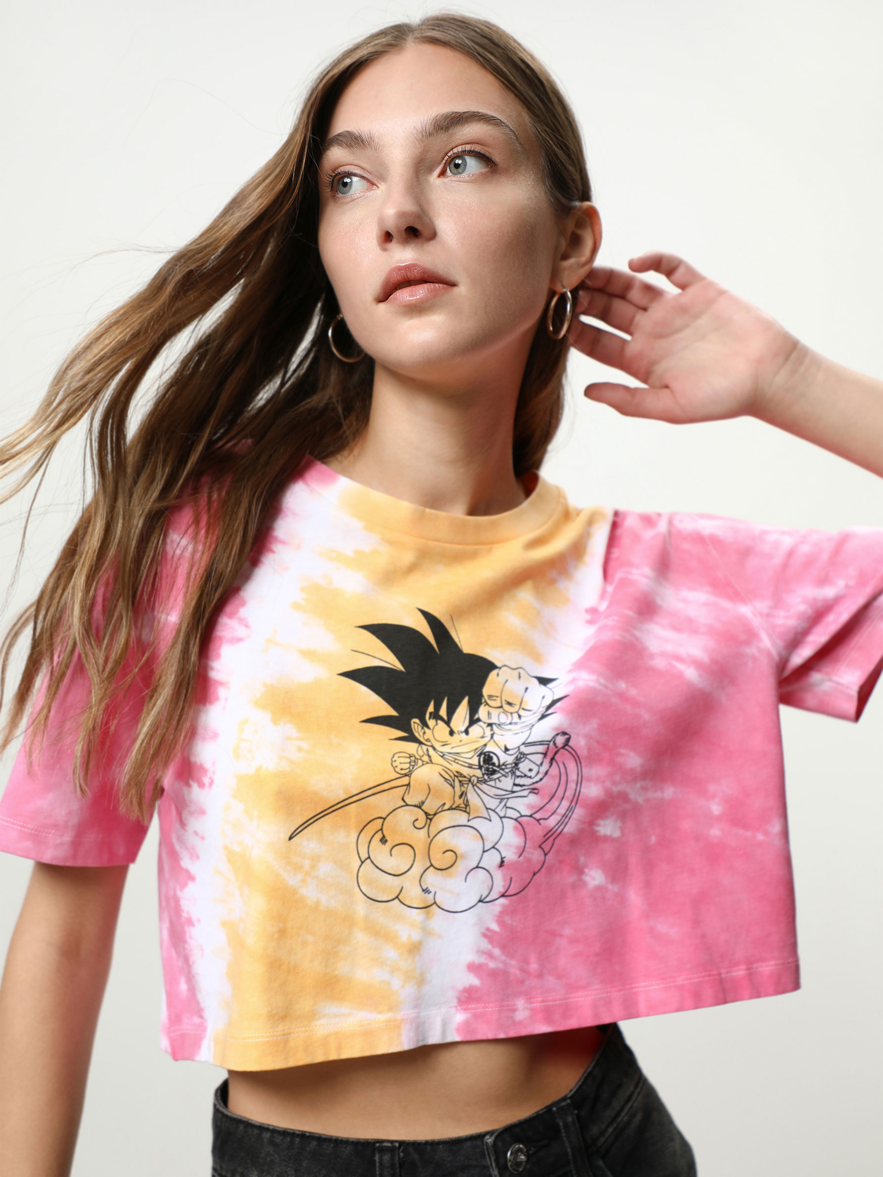 Dragon Ball tie-dye T-shirt - T-SHIRTS 