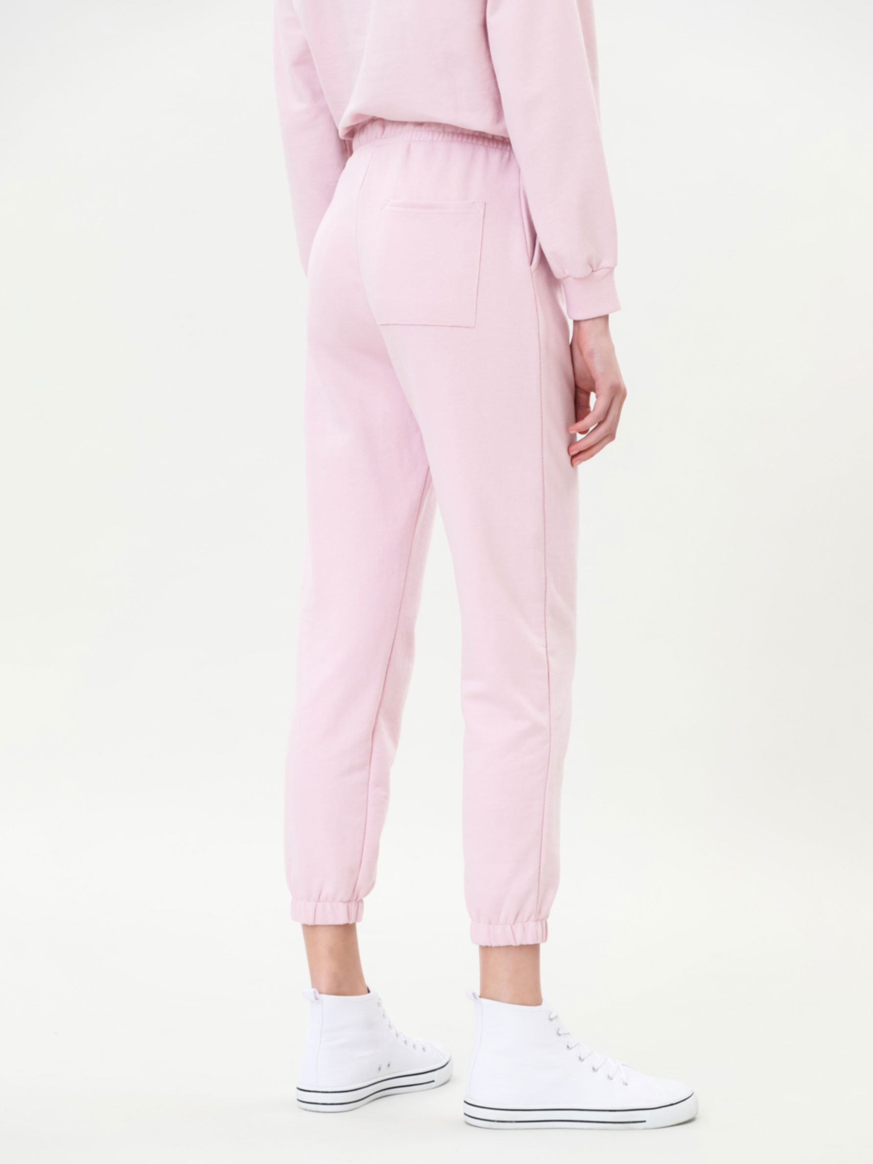 pink jogging bottoms