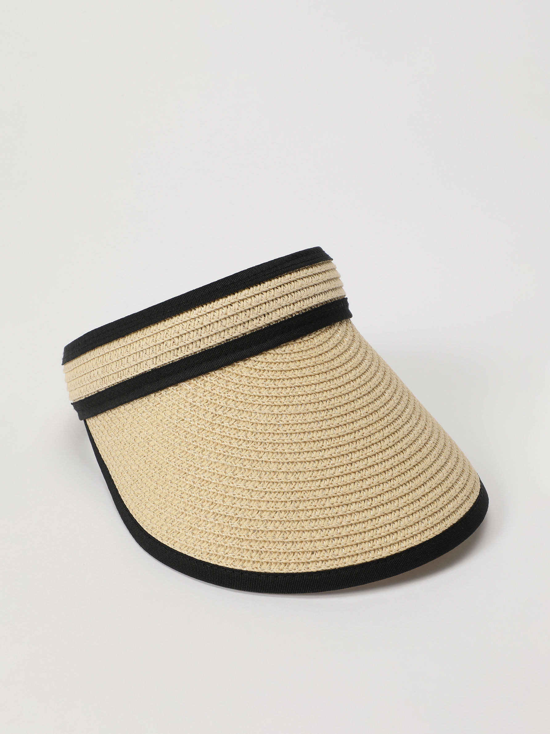 raffia visor hat