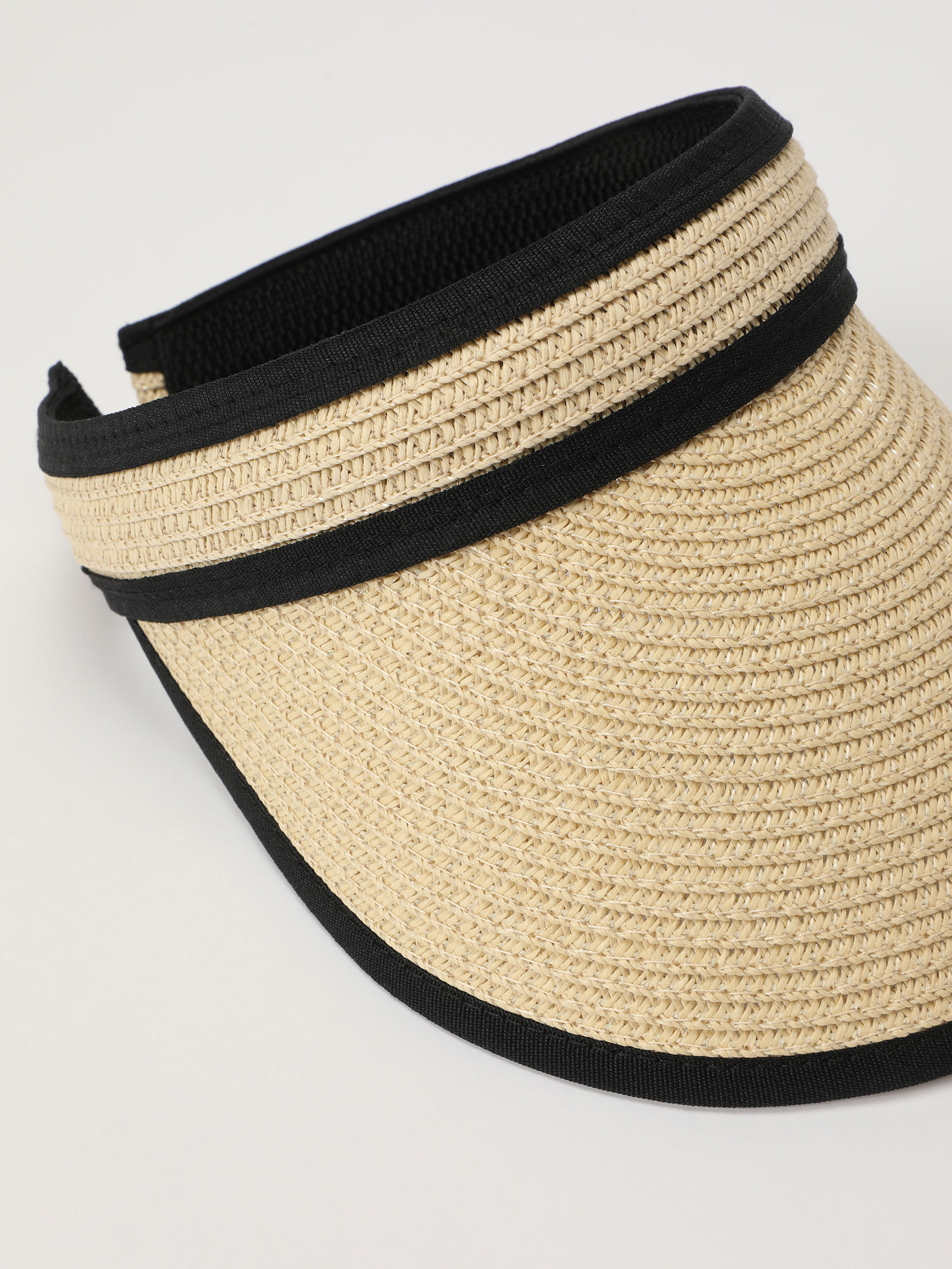 raffia visor hat