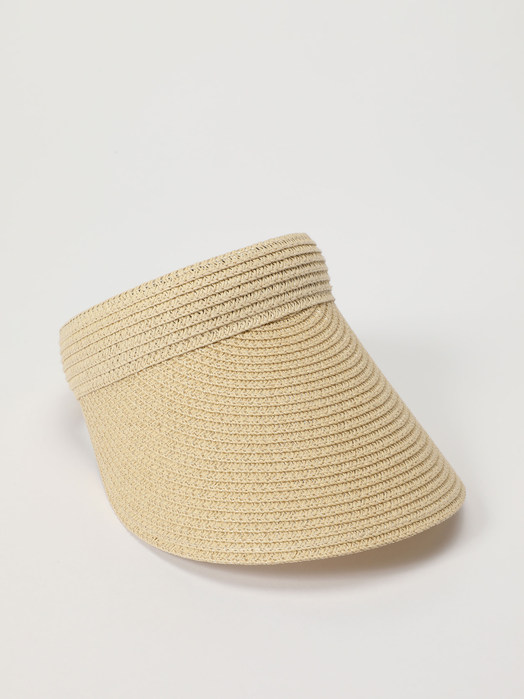 raffia visor hat