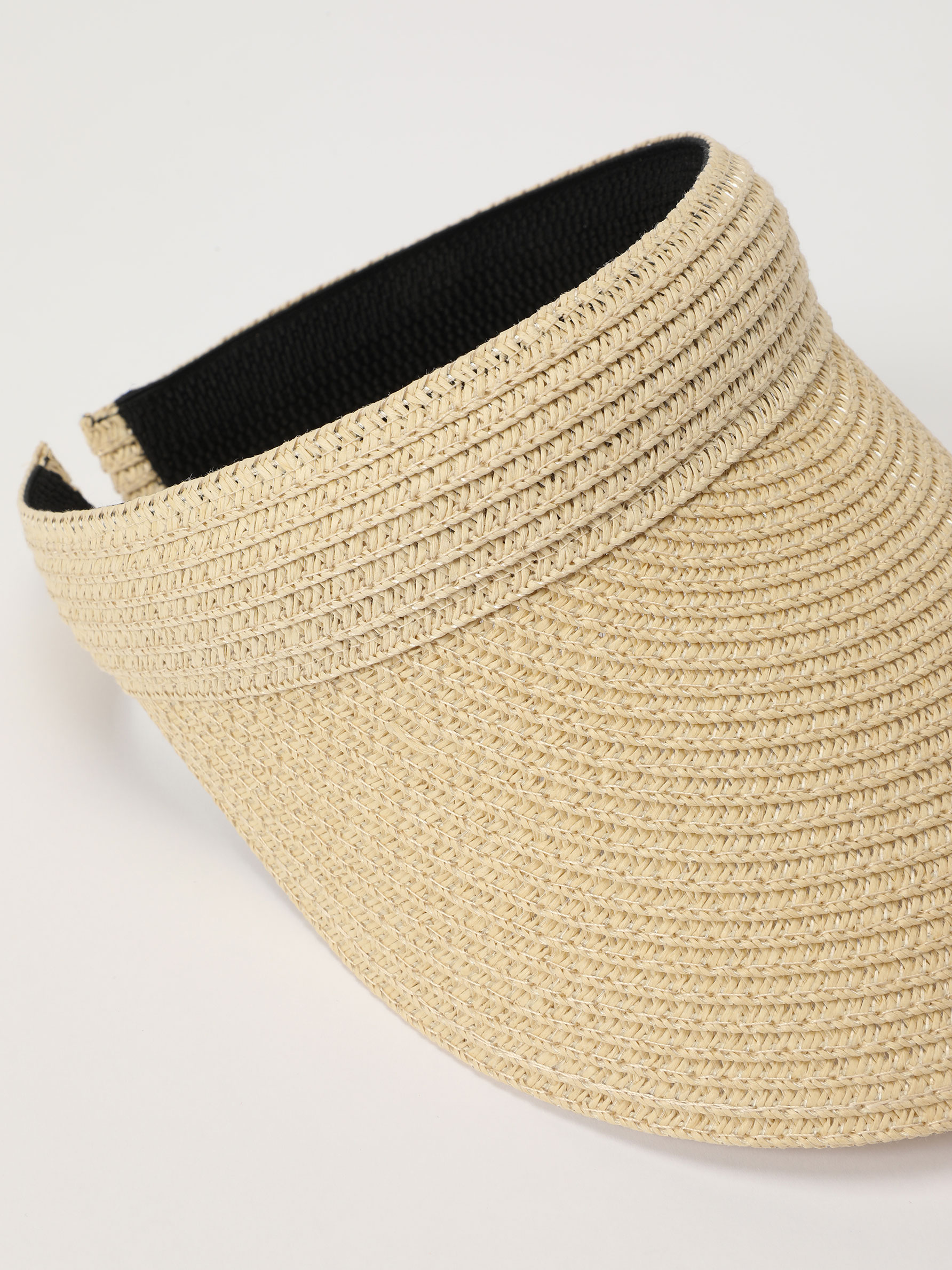 raffia visor womens