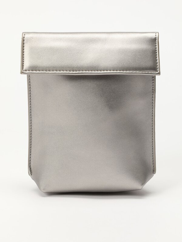 Evening bag with flap