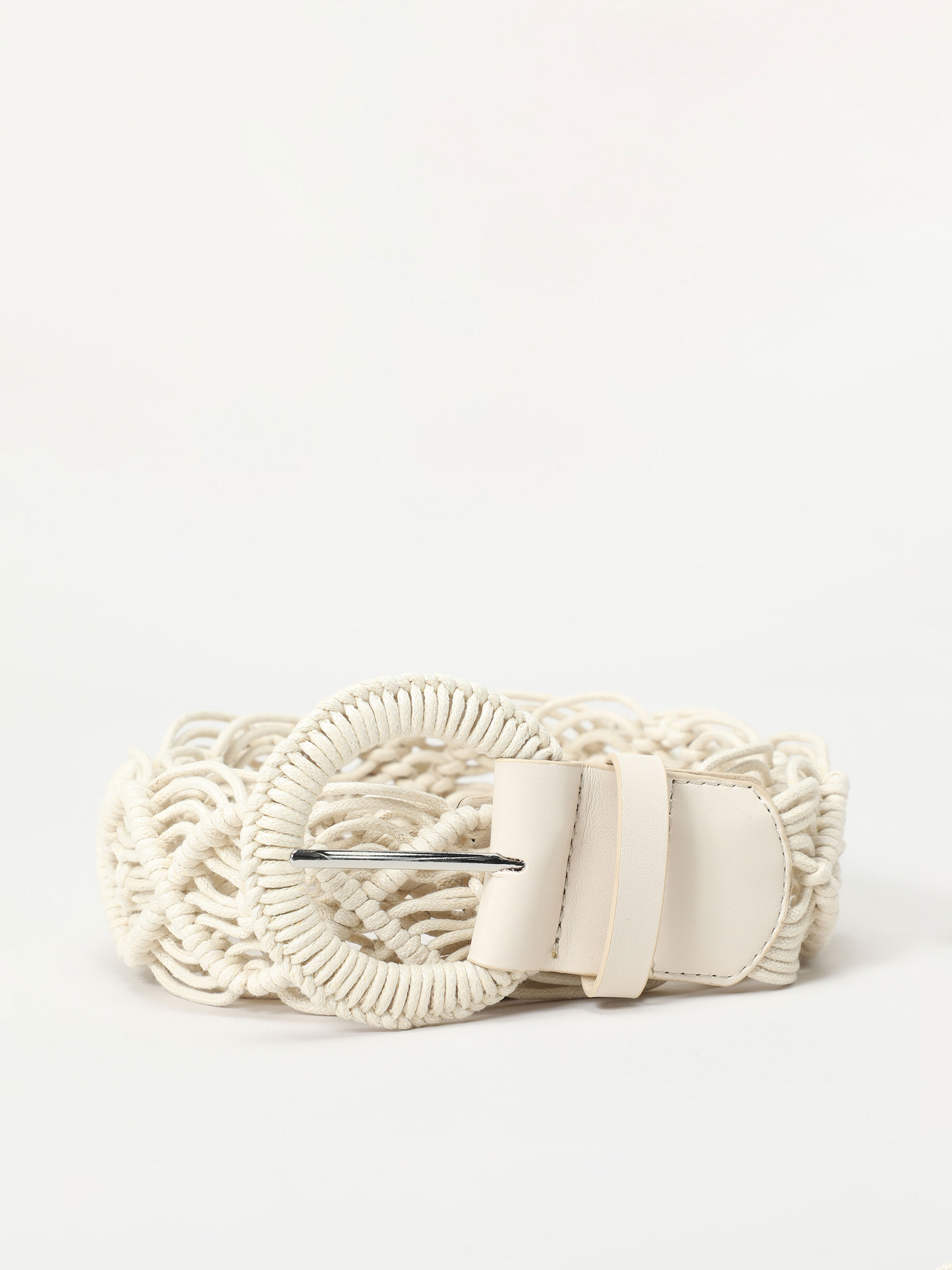 Wide plaited belt - Belts - ACCESSORIES 