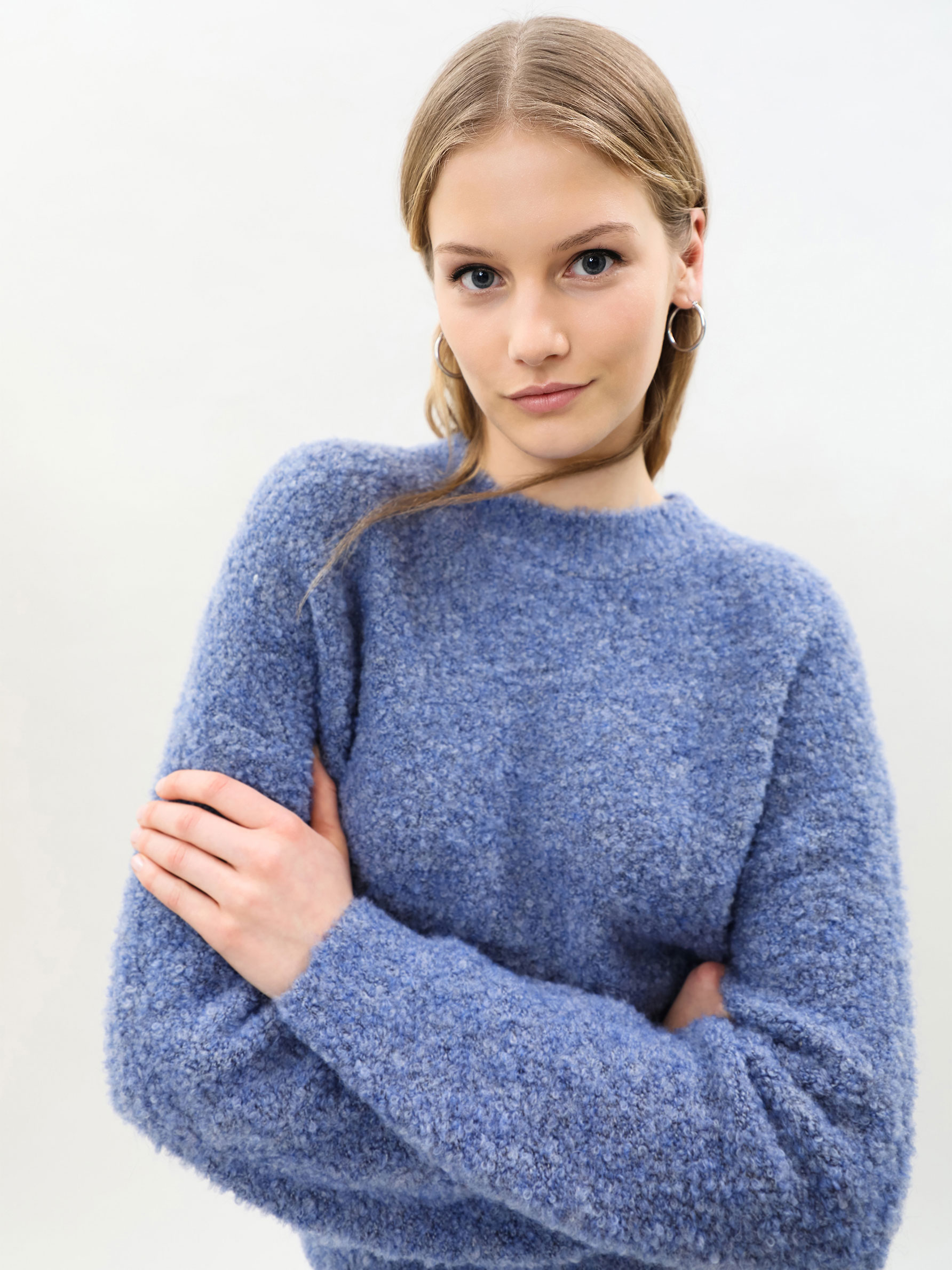 Scalloped knit sweater - KNIT - THE 