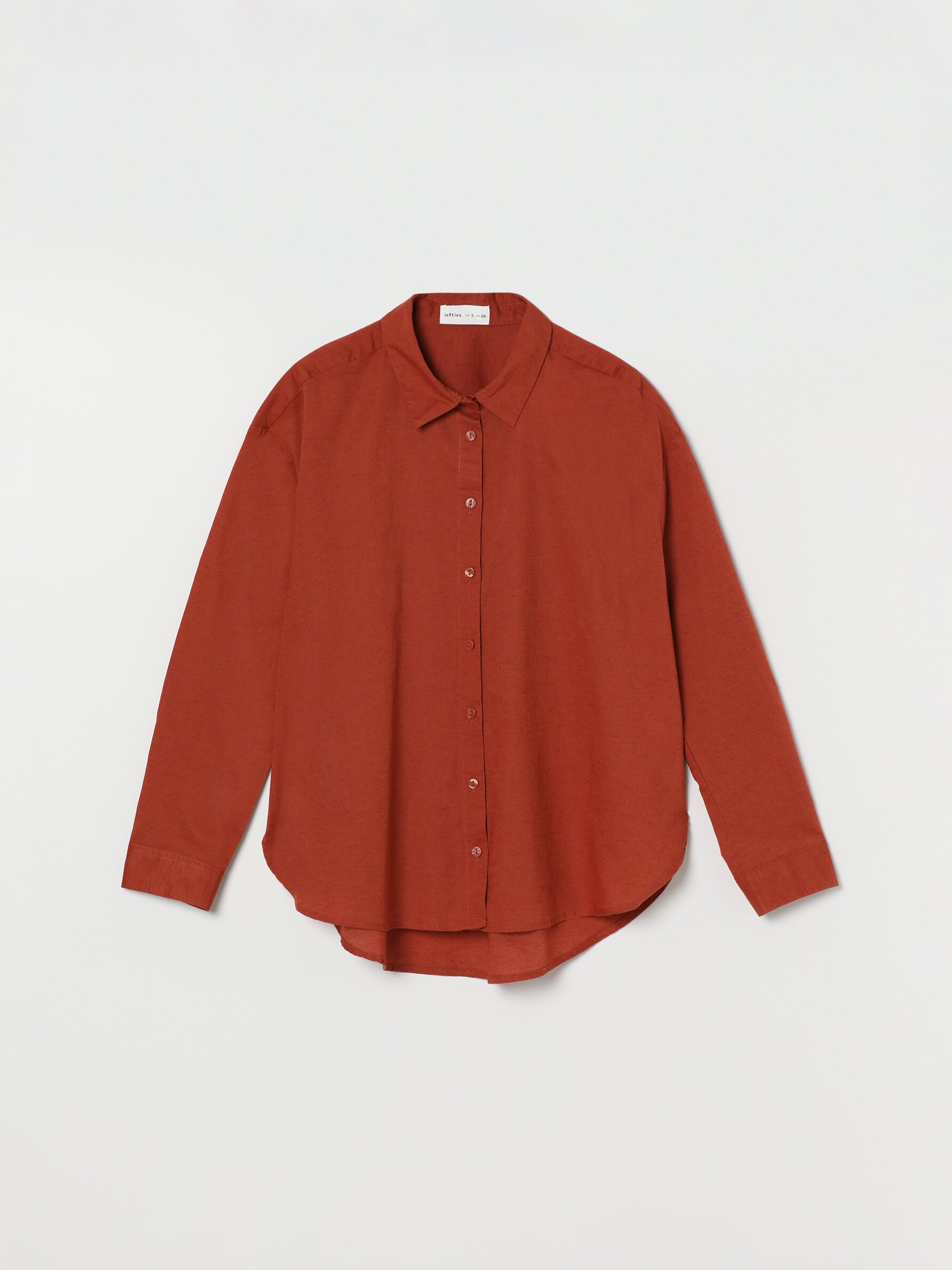 Linen-cotton blend shirt - NEW IN 
