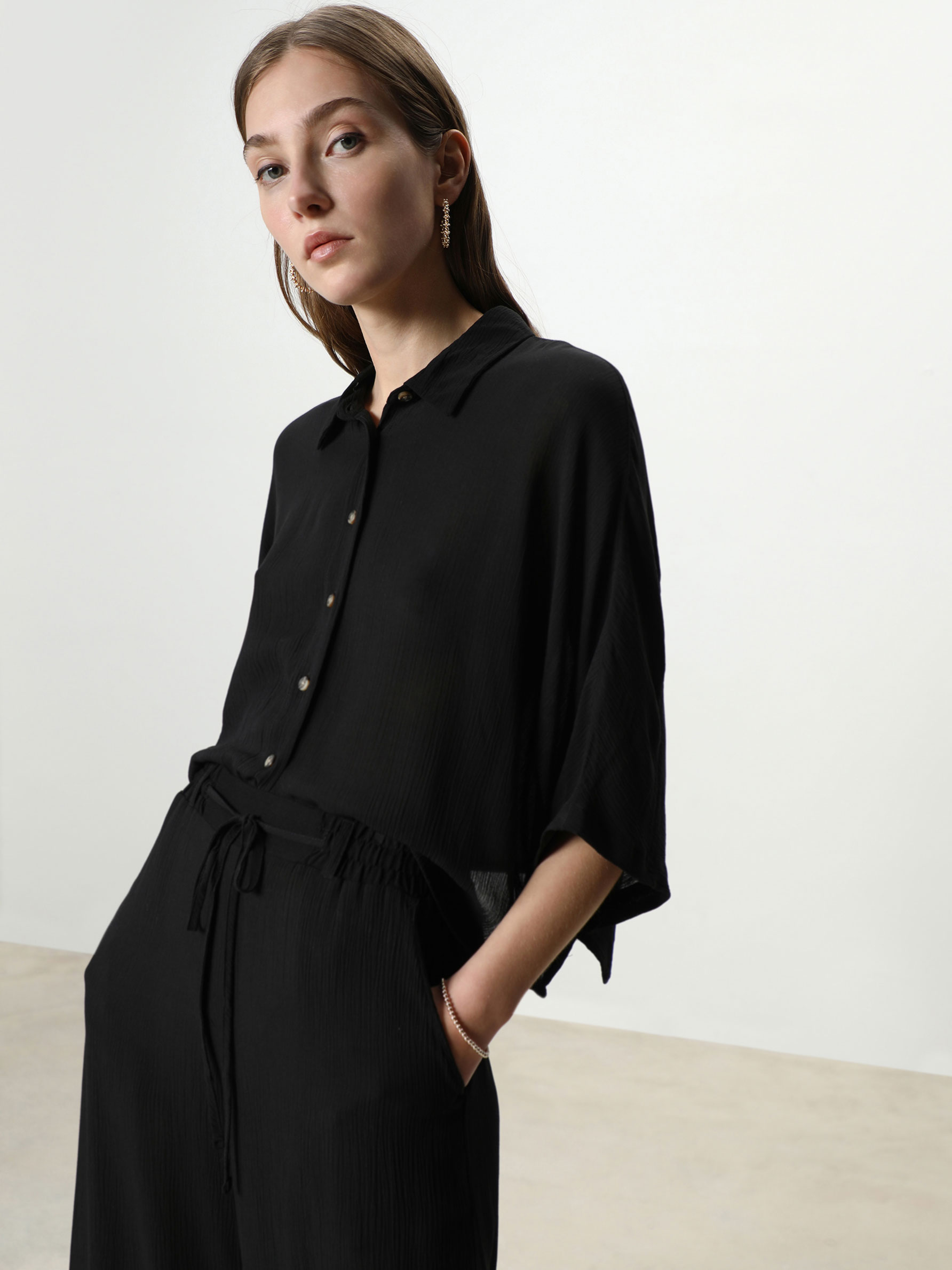 Basic culottes - Joggers - TROUSERS 